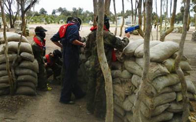 Sand Bunks Kids Paintball