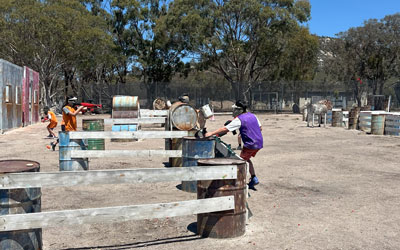 Junkyard Junior Paintball