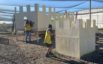 Kids Paintball Epping Castles