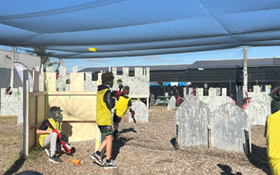 Splatball Game Scenario Bomb