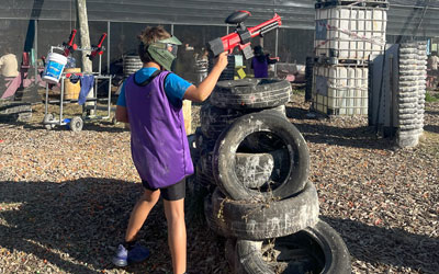 Epping Kids Paintball game