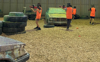 girls paintball party oakleigh